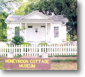 "Honeymoon Cottage" at Governor Hogg State Park